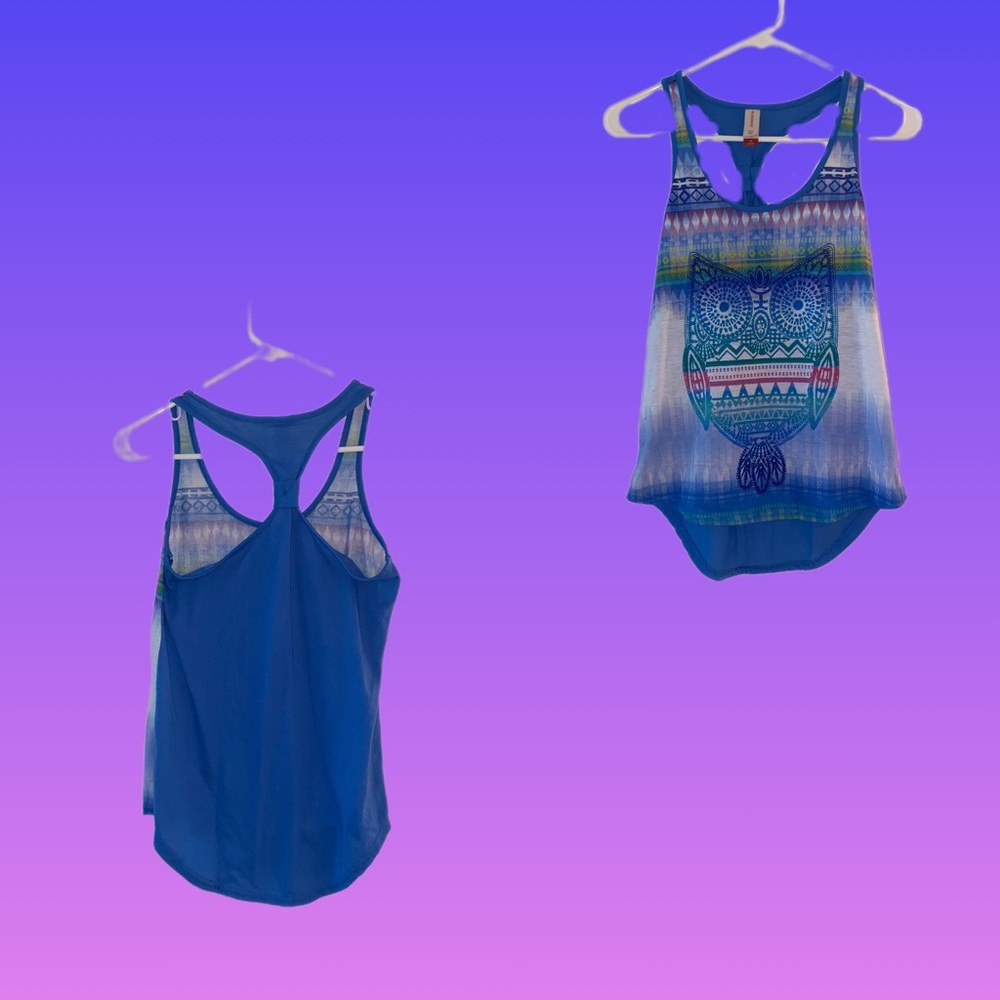I am giving away cute tank top with an eagle on the front.